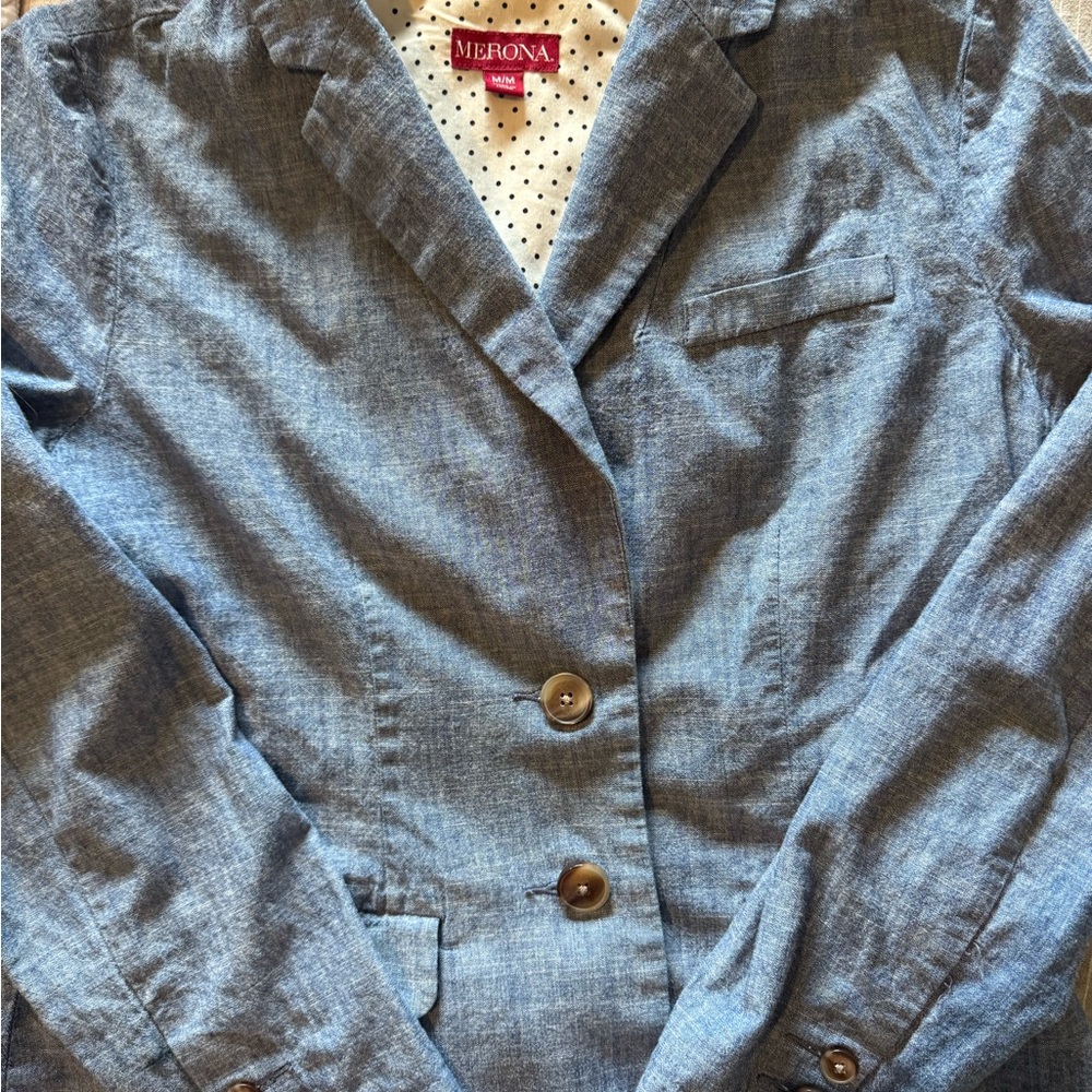 Merona Women's Chambray Blazer